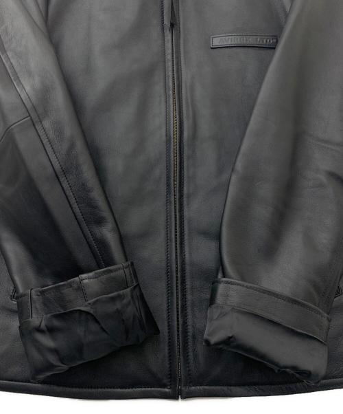 AVIREX（アヴィレックス）AVIREX (アヴィレックス) SHEEP SINGLE RIDERS ブラック サイズ:XLの古着・服飾アイテム