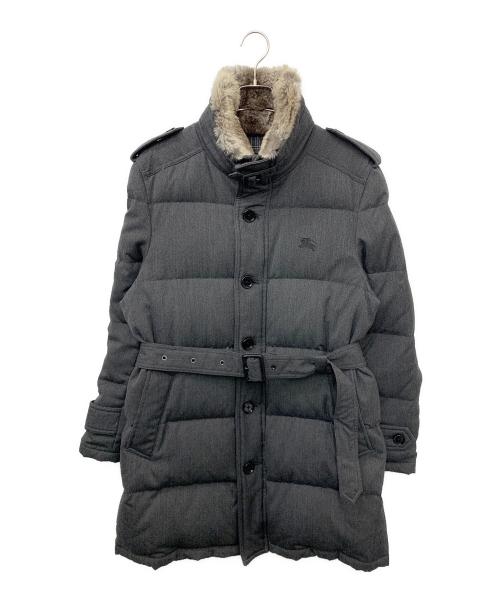 BURBERRY BLACK LABEL（バーバリーブラックレーベル）BURBERRY BLACK LABEL (バーバリーブラックレーベル) ダウンコート ブラック サイズ:LLの古着・服飾アイテム