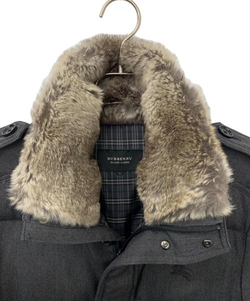 BURBERRY BLACK LABEL（バーバリーブラックレーベル）BURBERRY BLACK LABEL (バーバリーブラックレーベル) ダウンコート ブラック サイズ:LLの古着・服飾アイテム