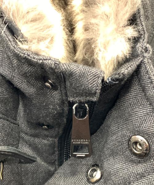 BURBERRY BLACK LABEL（バーバリーブラックレーベル）BURBERRY BLACK LABEL (バーバリーブラックレーベル) ダウンコート ブラック サイズ:LLの古着・服飾アイテム