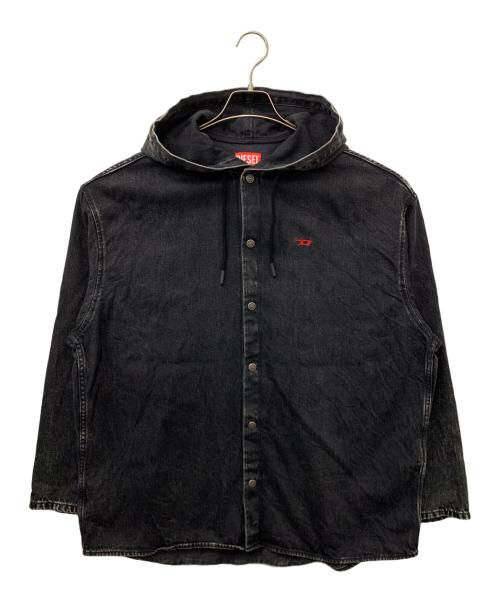 DIESEL（ディーゼル）DIESEL (ディーゼル) d-dewny-hood グレー サイズ:Sの古着・服飾アイテム