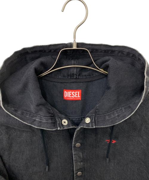 DIESEL（ディーゼル）DIESEL (ディーゼル) d-dewny-hood グレー サイズ:Sの古着・服飾アイテム