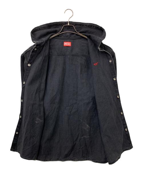 DIESEL（ディーゼル）DIESEL (ディーゼル) d-dewny-hood グレー サイズ:Sの古着・服飾アイテム