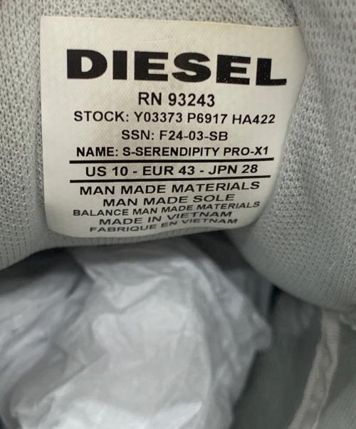 DIESEL（ディーゼル）DIESEL (ディーゼル) S-SERENDIPITY PRO-X1 シルバー サイズ:28cmの古着・服飾アイテム