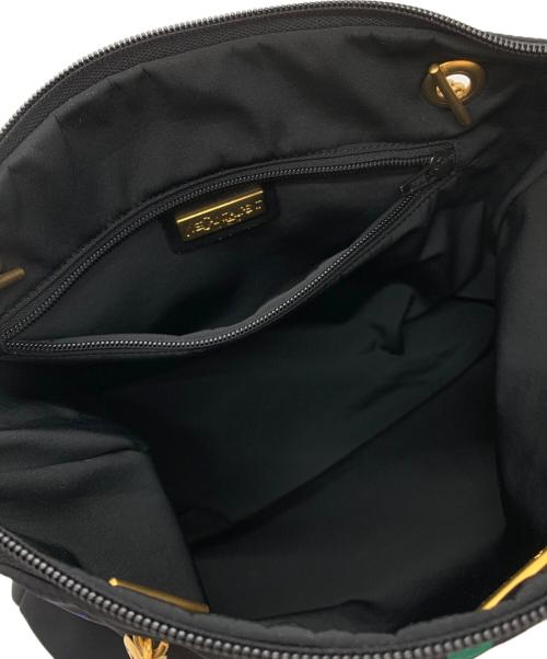 Yves Saint Laurent（イヴサンローラン）Yves Saint Laurent (イヴサンローラン) マルチロゴショルダートートバッグ ブラックの古着・服飾アイテム