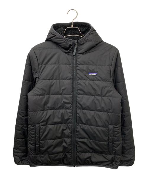 Patagonia（パタゴニア）Patagonia (パタゴニア) リバーシブルボアジャケット ブラック サイズ:XXLの古着・服飾アイテム