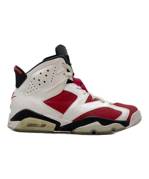 NIKE（ナイキ）NIKE (ナイキ) スニーカー ホワイト×レッド サイズ:27.5の古着・服飾アイテム