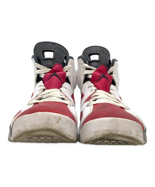 NIKE（ナイキ）NIKE (ナイキ) スニーカー ホワイト×レッド サイズ:27.5の古着・服飾アイテム
