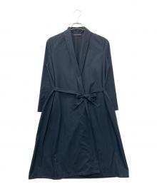 mizuiro-ind（ミズイロインド）の古着「コットントッパーコート」｜ネイビー