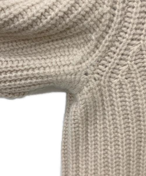 Acne studios（アクネ ストゥディオス）ACNE STUDIOS (アクネ ストゥディオス) 厚手ニット ベージュ サイズ:XSの古着・服飾アイテム