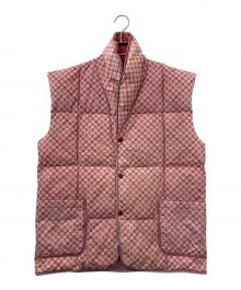 CELINE（セリーヌ）の古着「ダウンベスト」｜ピンク