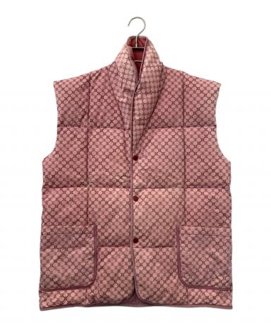 CELINE セリーヌ 肩当て ダウンケープ ピンク　ダウンベスト 防寒 CELINE セリーヌ 肩当て ダウンケープ ピンク ダウンベスト 防寒