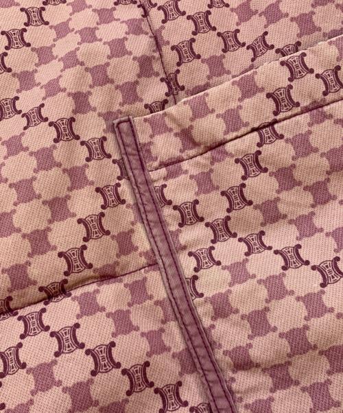 CELINE（セリーヌ）CELINE (セリーヌ) ダウンベスト ピンク サイズ:-の古着・服飾アイテム