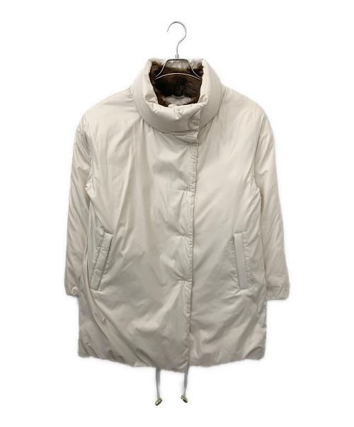 COACH（コーチ）COACH (コーチ) ダウンコート アイボリー サイズ:Sの古着・服飾アイテム