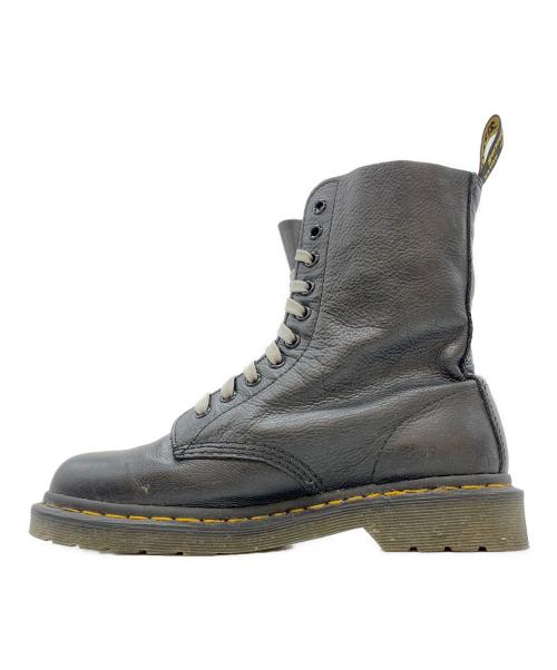 Dr.Martens（ドクターマーチン）Dr.Martens (ドクターマーチン) 10ホールブーツ ブラック サイズ:UK6の古着・服飾アイテム