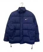 NIKEナイキ）の古着「ダウンジャケット」｜ブルー