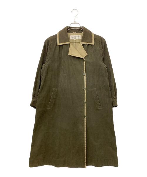 Yves Saint Laurent（イヴサンローラン）Yves Saint Laurent (イヴサンローラン) コート カーキ サイズ:Mの古着・服飾アイテム
