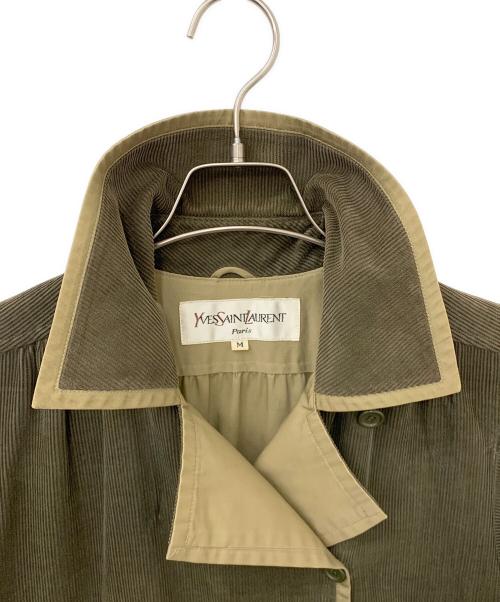 Yves Saint Laurent（イヴサンローラン）Yves Saint Laurent (イヴサンローラン) コート カーキ サイズ:Mの古着・服飾アイテム