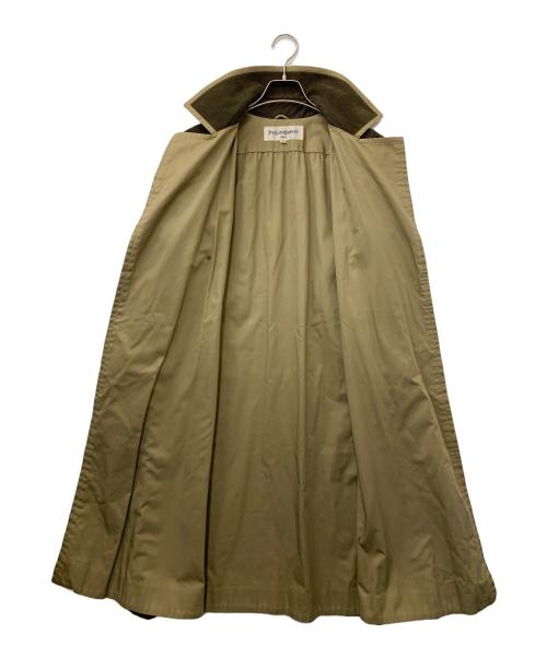 Yves Saint Laurent（イヴサンローラン）Yves Saint Laurent (イヴサンローラン) コート カーキ サイズ:Mの古着・服飾アイテム