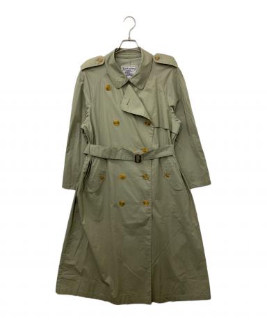 バーバリー　トレンチコート　９号　クリーニング済 中古・古着通販】Burberry's (バーバリーズ) トレンチコート グリーン