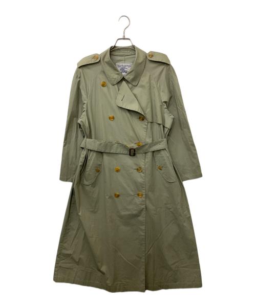 Burberry's（バーバリーズ）Burberry's (バーバリーズ) トレンチコート グリーン サイズ:9ARの古着・服飾アイテム
