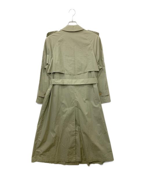 Burberry's（バーバリーズ）Burberry's (バーバリーズ) トレンチコート グリーン サイズ:9ARの古着・服飾アイテム