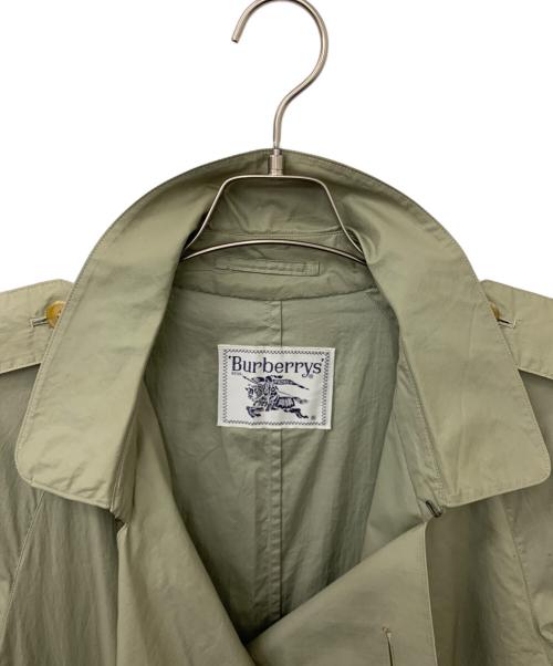 Burberry's（バーバリーズ）Burberry's (バーバリーズ) トレンチコート グリーン サイズ:9ARの古着・服飾アイテム