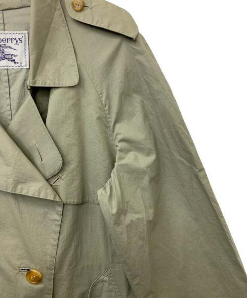 Burberry's（バーバリーズ）Burberry's (バーバリーズ) トレンチコート グリーン サイズ:9ARの古着・服飾アイテム