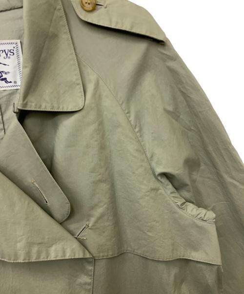 Burberry's（バーバリーズ）Burberry's (バーバリーズ) トレンチコート グリーン サイズ:9ARの古着・服飾アイテム