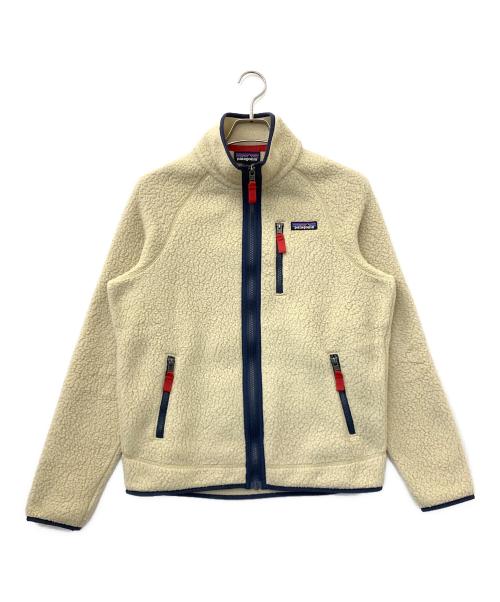 Patagonia（パタゴニア）Patagonia (パタゴニア) レトロパイルジャケット アイボリー サイズ:Sの古着・服飾アイテム