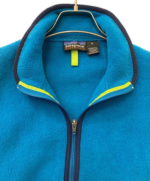 Patagonia（パタゴニア）Patagonia (パタゴニア) シンチラフリースプルオーバー ブルー サイズ:Sの古着・服飾アイテム
