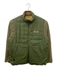 Manastash×TAION（マナスタッシュ×タイオン）の古着「12WAYダウンジャケット」｜グリーン