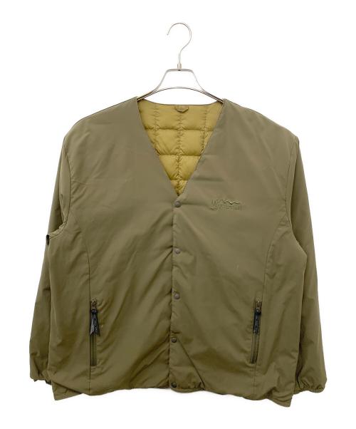 Manastash（マナスタッシュ）Manastash (マナスタッシュ) TAION (タイオン) 12WAYダウンジャケット グリーン サイズ:Lの古着・服飾アイテム