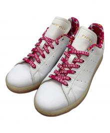 adidas×marimekko（アディダス×マリメッコ）の古着「スニーカー」｜ホワイト×ピンク