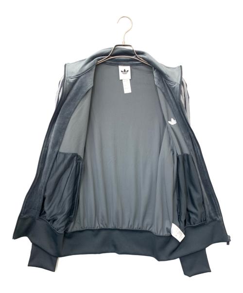 adidas Originals（アディダスオリジナル）adidas originals (アディダスオリジナル) FIREBIRD VELOUR TRACK TOP グレー サイズ:Lの古着・服飾アイテム