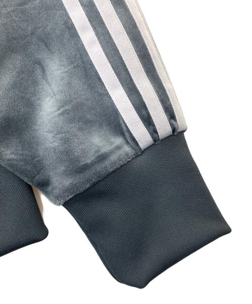 adidas Originals（アディダスオリジナル）adidas originals (アディダスオリジナル) FIREBIRD VELOUR TRACK TOP グレー サイズ:Lの古着・服飾アイテム