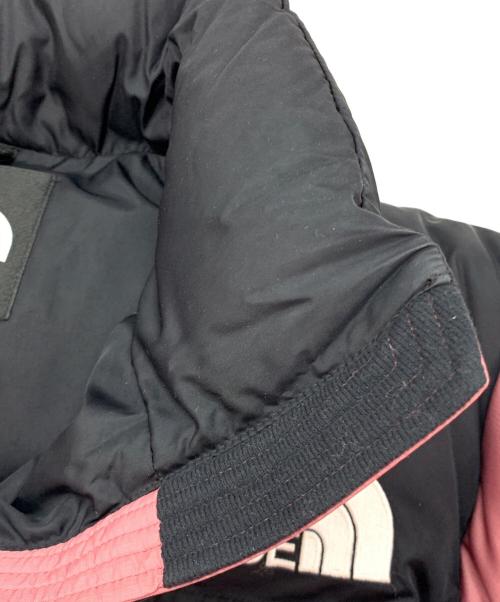 THE NORTH FACE（ザ ノース フェイス）THE NORTH FACE (ザ ノース フェイス) ショート ヌプシジャケット ピンク×ブラック サイズ:Sの古着・服飾アイテム