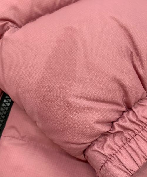 THE NORTH FACE（ザ ノース フェイス）THE NORTH FACE (ザ ノース フェイス) ショート ヌプシジャケット ピンク×ブラック サイズ:Sの古着・服飾アイテム