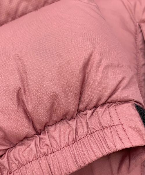 THE NORTH FACE（ザ ノース フェイス）THE NORTH FACE (ザ ノース フェイス) ショート ヌプシジャケット ピンク×ブラック サイズ:Sの古着・服飾アイテム