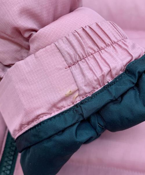 THE NORTH FACE（ザ ノース フェイス）THE NORTH FACE (ザ ノース フェイス) ショート ヌプシジャケット ピンク×ブラック サイズ:Sの古着・服飾アイテム