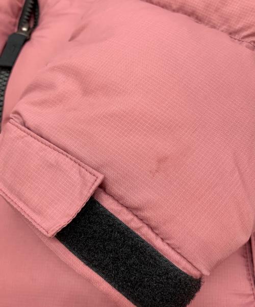 THE NORTH FACE（ザ ノース フェイス）THE NORTH FACE (ザ ノース フェイス) ショート ヌプシジャケット ピンク×ブラック サイズ:Sの古着・服飾アイテム