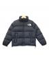 THE NORTH FACE（ザ ノース フェイス）の古着「ショート ヌプシジャケット」｜ブラック