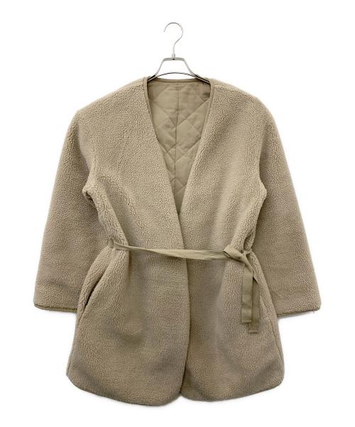 6(ROKU) BEAUTY&YOUTH（ロク ビューティーアンドユース）6(ROKU) BEAUTY&YOUTH (ロク ビューティーアンドユース) リバーシブルコート ベージュ サイズ:38の古着・服飾アイテム