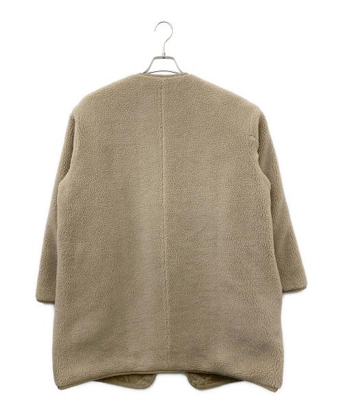 6(ROKU) BEAUTY&YOUTH（ロク ビューティーアンドユース）6(ROKU) BEAUTY&YOUTH (ロク ビューティーアンドユース) リバーシブルコート ベージュ サイズ:38の古着・服飾アイテム