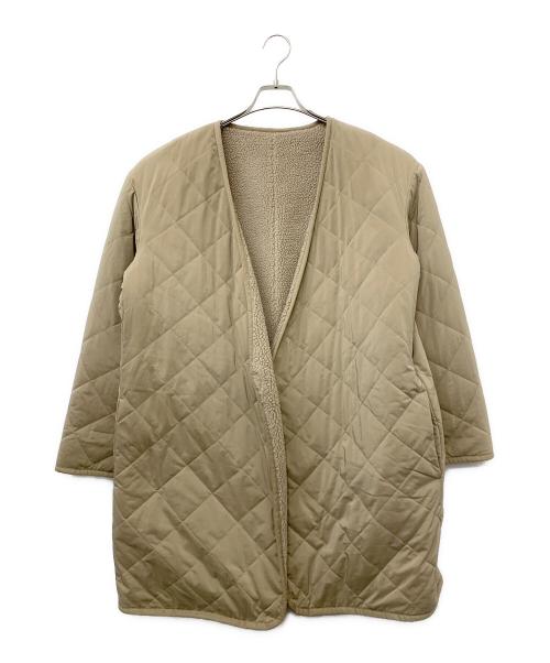 6(ROKU) BEAUTY&YOUTH（ロク ビューティーアンドユース）6(ROKU) BEAUTY&YOUTH (ロク ビューティーアンドユース) リバーシブルコート ベージュ サイズ:38の古着・服飾アイテム