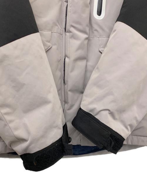 Schott（ショット）Schott (ショット) ツートンダウンパーカー グレー×ブラック サイズ:Sの古着・服飾アイテム