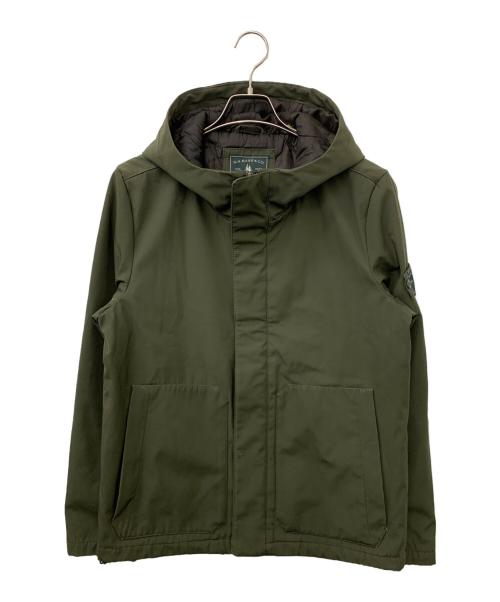 G.H.BASS&CO.（ジー・エイチ・バス・コー）G.H.BASS&CO. (ジー・エイチ・バス・コー) フーデッドジャケット グリーン サイズ:Sの古着・服飾アイテム