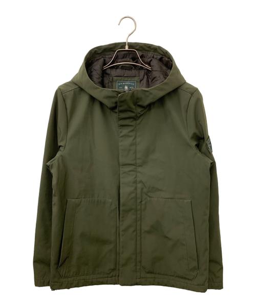 G.H.BASS&CO.（ジー・エイチ・バス・コー）G.H.BASS&CO. (ジー・エイチ・バス・コー) フーデッドジャケット グリーン サイズ:Sの古着・服飾アイテム
