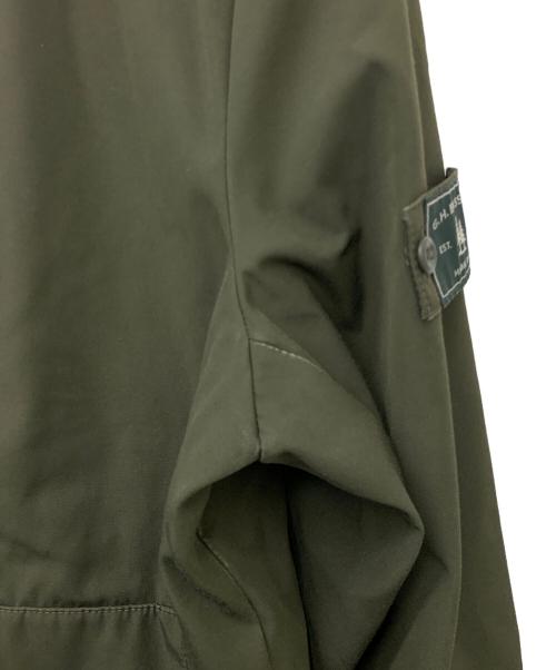 G.H.BASS&CO.（ジー・エイチ・バス・コー）G.H.BASS&CO. (ジー・エイチ・バス・コー) フーデッドジャケット グリーン サイズ:Sの古着・服飾アイテム