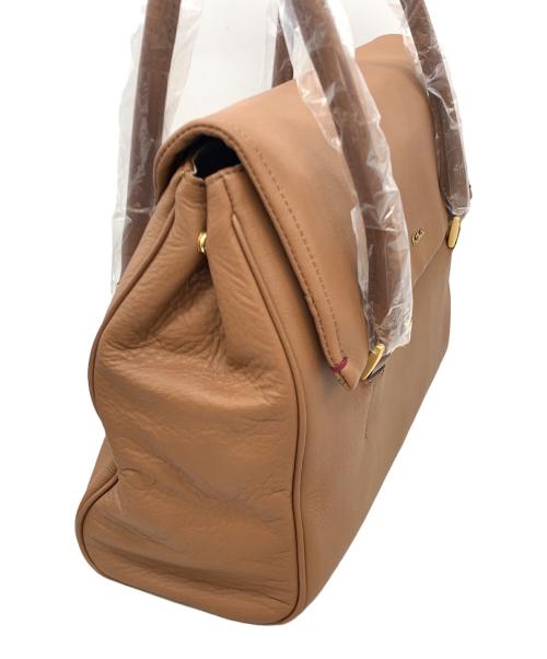 PAUL SMITH（ポールスミス）Paul Smith (ポールスミス) ハンティングレザートートバッグ ブラウンの古着・服飾アイテム